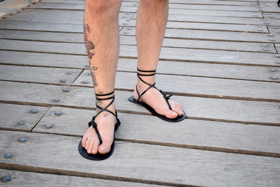 flat feet sandals men