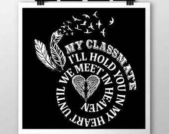 Spiral In Memory- Classmate SVG