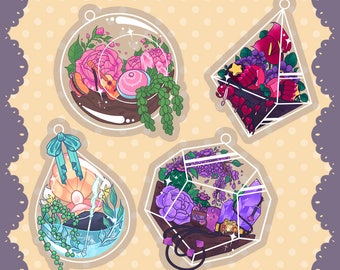 Steven Universe Terrarium Charms
