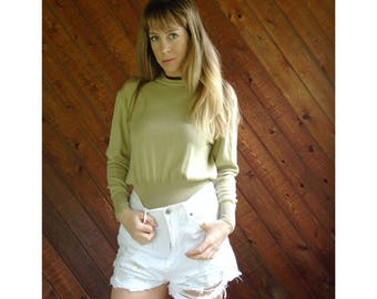 Max Mara en tricot pull pull - Vintage des années 80 - XS/S