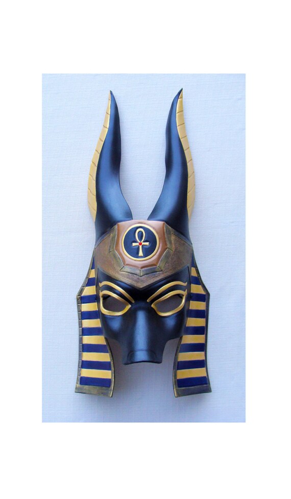 Made to Order: Egyptian Jackal Anubis Leather Mask