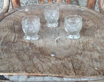 Vintage Shot Glasses, Vintage Barware, Vintage Glasses, Retro Shot Glasses, Bar Glasses, Drinking Glasses, Shot Glasses Set.