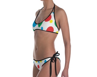 Color Poke Dots Bikini