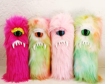 Lil' Clopsy the cyclops monster art doll creature