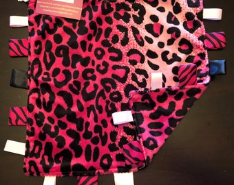 Cuddle Cloth - Baby Ribbon Tag Blanket