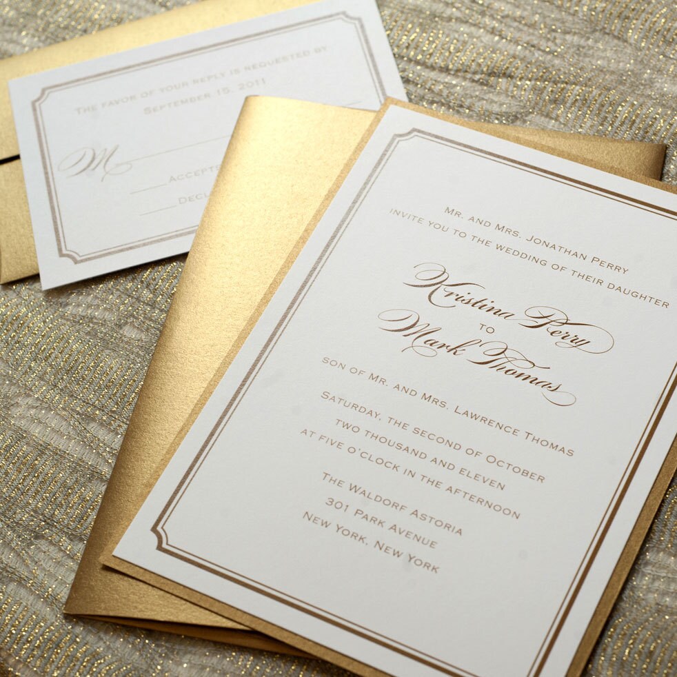 cheap wedding invitations with free response cards
