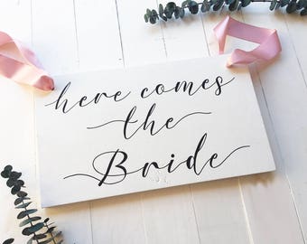 Custom Ring Bearer Sign, Ring Bearer Sign, Uncle Sign, Here Comes Your Bride Sign, Ring Bearer Sign Daddy, Custom Wedding Sign
