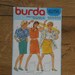 Burda pattern 6256 misses women skirts top and shirt sz 34-44 - skirt cut on size 38 (12) Please Read Description