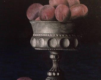 Still life Oil painting on canvas, jodiestudio