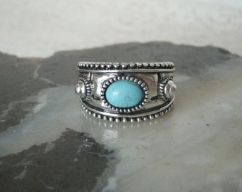 Turquoise Ring southwestern jewelry southwest jewelry turquoise jewelry native american jewelry style country western boho ring bohemian