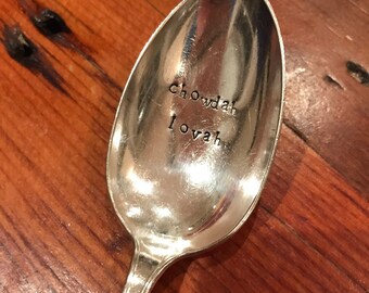 Hand Stamped Spoon - Cowdah Lovah