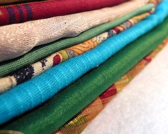 Fabric Grab Bag- 10 assorted Fabric scraps for Quilting, crafts (Lot 3)