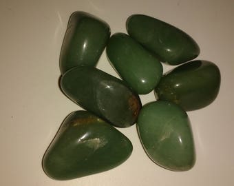 Green Adventurine Tumbled Semi Precious Stone