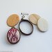 NO laser Mini hoop embroidery frame KIT - Premium hardwood: walnut, maple or cherry - (MH4255-X) - 42 x 55 mm