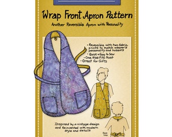 Mary Mulari Designs WRAP FRONT APRON Sewing Pattern