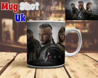 Vikings Style Coffee Mug Ragnar Lothbrok