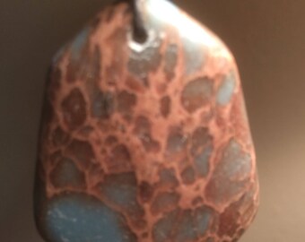 Snakeskin Jasper Pendant Necklace