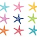 60% OFF SALE Nautical Clipart Starfish Clip Art Sea Ocean Fish summer Spring Digital Printables