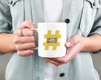 Unbreakable Kimmy Schmidt Coffee Mug - Hashbrown No Filter | Tina Fey, Liz Lemon, TV, Quotes
