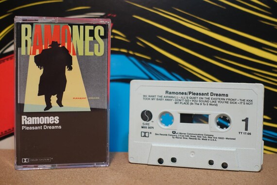 Pleasant Dreams by Ramones Vintage Cassette Tape
