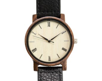 Wooden Watch Engraved, Personalized Gift, Wood Watch, Mens Wooden Watch, Gifts for Men, Gifts For Dad, Gifts For Boyfriend, Engagement Gift