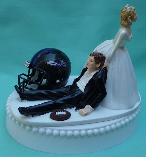 Ravens Wedding Cake Topper Ravens Wedding Cake Topper