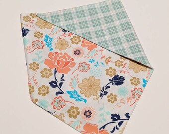 Tie Up Pet Bandana | Dog & Cat Accessories | Plaid Garden