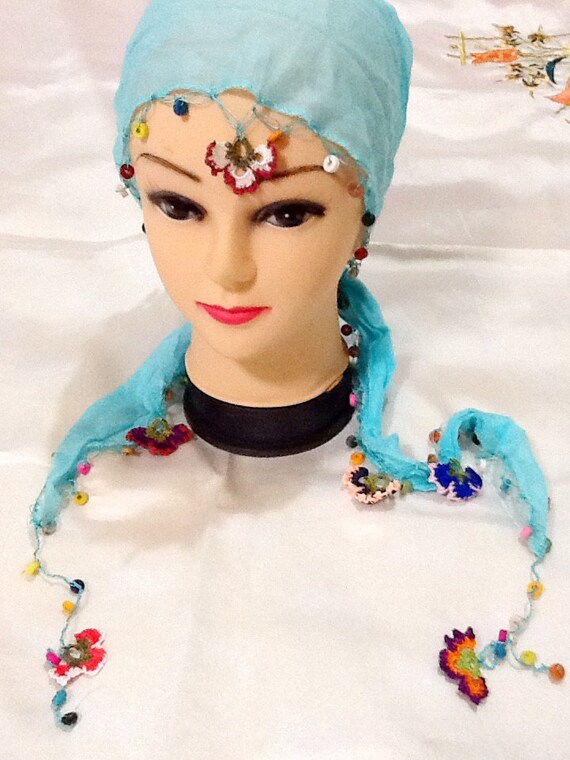 GYPSY hair wrap gypsy head scarf bohemian hair wrap