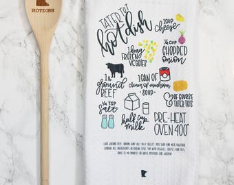 Tater Tot Hot Dish Towel | Minnesota Towel