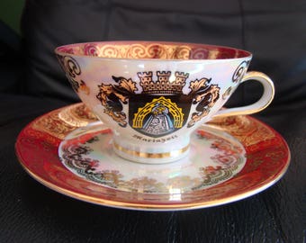Vintage Porcelain tea cup Mariazell.