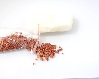 sand copper glass vials for 9 g