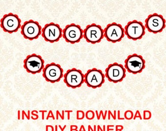 free graduation banner templates