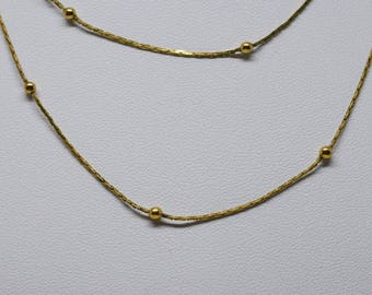Lovely Napier gold tone neckalce