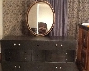 Black Beauty Dresser 9 Drawer