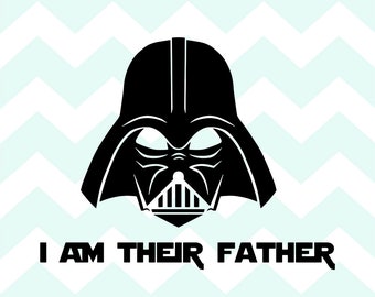 Download Darth Vader Father Star Wars SVG I am their father SVG