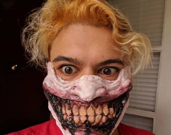 Batman Who Laughs Half Mask