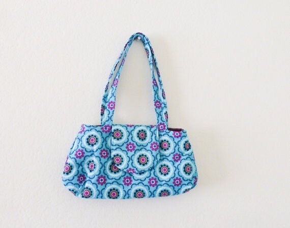 Women's handbag fabric handbag fabric purse handmade