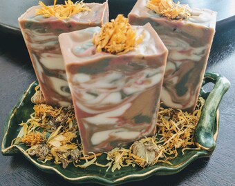 SALE ~ Sonoma Valley Sunset ~Earth Clay Luxurious Soap