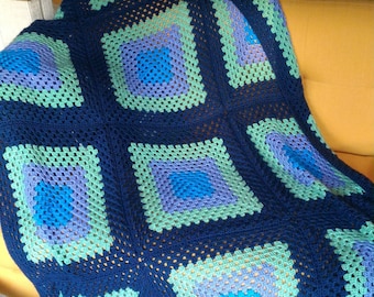Granny Square Afghan