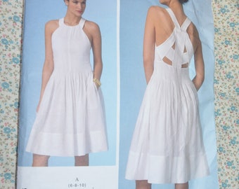 Vogue 1446 Rebecca Taylor Misses Dress Sewing Pattern - UNCUT - Size 6 8 10