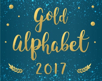 Gold foil alphabet letters Numbers Gold alphabet clipart Digital foil alphabet Gold font Gold foil overlays Gold Foil Font clipart PNG
