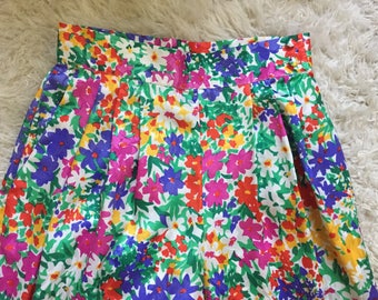 Vintage Floral Trousers