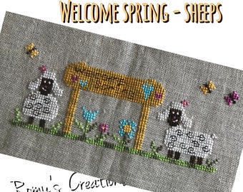 Welcome Spring - Sheep