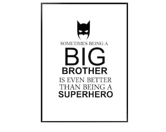 BIG BROTHER - batman / super hero