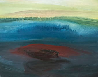 Landscape Painting: Fluid 'One Session'