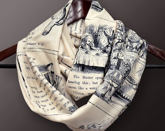 Alice in Wonderland Infinity Scarf