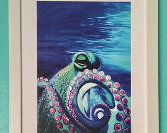 I'm So Fancy | Octopus Art Print | 13" x 19"