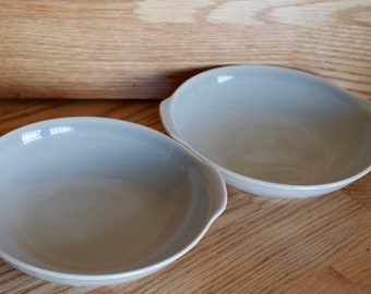 Vintage Ballerina Gray Bowls Set of two