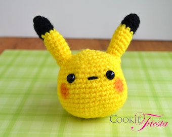 Ready to ship - Pikachu Amigurumi crochet doll