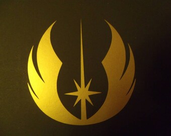 Jedi insignia from 'Star Wars' Vinyl Sticker